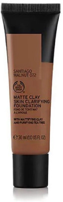 The Body Shop Matte Clay Skin Clarifying Foundation(072 Santiago Walnut)
The Body Shop Matte Clay Skin Clarifying Foundation(072 Santiago Walnut)