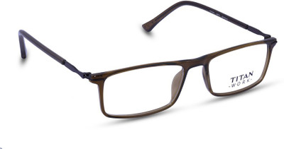 Titan Full Rim Rectangle Frame(116 mm