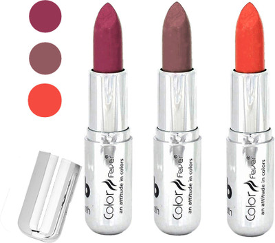 Color Fever creamy matte non transfar lipstick for ladies(plum-chocolate-orange, 12 g)
Color Fever creamy matte non transfar lipstick for ladies(plum-chocolate-orange, 12 g)