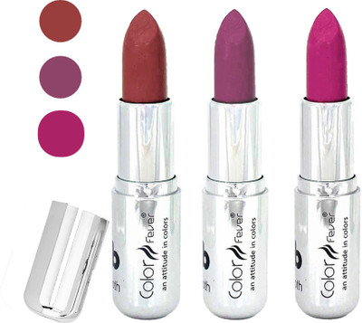Color Fever creamy matte non transfar lipstick for ladies(mauve-light purple-dark purple, 12 g)
Color Fever creamy matte non transfar lipstick for ladies(mauve-light purple-dark purple, 12 g)