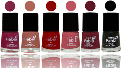 Fabia Nail Polish Matte Look Attractive Your Nails Dark Magenta-Coral-Red-Coral Pink -Jam-Black(Pack of 6)
Fabia Nail Polish Matte Look Attractive Your Nails Dark Magenta-Coral-Red-Coral Pink -Jam-Black(Pack of 6)