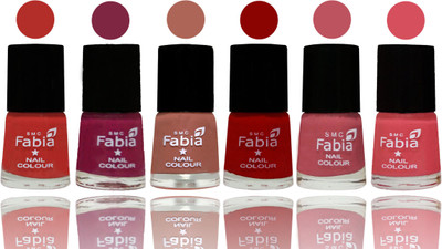 Fabia Nail Polish Matte Look Attractive Your Nails Candy Orange-Dark Magenta-Coral-Red-Coral Pink -Punch Pink(Pack of 6)
Fabia Nail Polish Matte Look Attractive Your Nails Candy Orange-Dark Magenta-Coral-Red-Coral Pink -Punch Pink(Pack of 6)