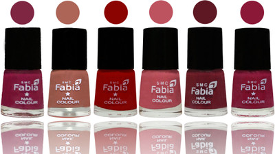 Fabia Nail Polish Matte Look Attractive Your Nails Dark Magenta-Coral-Red-Coral Pink -Jam-Pure Wine(Pack of 6)
Fabia Nail Polish Matte Look Attractive Your Nails Dark Magenta-Coral-Red-Coral Pink -Jam-Pure Wine(Pack of 6)