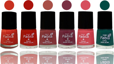 Fabia Nail Polish Matte Look Attractive Your Nails Orange-Reddish Red-Dark Peach-Plum-Punch Pink-Pine Green(Pack of 6)
Fabia Nail Polish Matte Look Attractive Your Nails Orange-Reddish Red-Dark Peach-Plum-Punch Pink-Pine Green(Pack of 6)