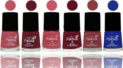 Fabia Nail Polish Matte Look Attractive Your Nails Coral Pink -Jam-Light Pink-Maroon-Dark Nude-Shock Blue Dark(Pack of 6)
Fabia Nail Polish Matte Look Attractive Your Nails Coral Pink -Jam-Light Pink-Maroon-Dark Nude-Shock Blue Dark(Pack of 6)
