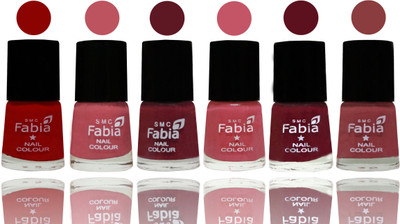 Fabia Nail Polish Matte Look Attractive Your Nails Red-Coral Pink -Jam-Light Pink-Maroon-Dark Nude(Pack of 6)
Fabia Nail Polish Matte Look Attractive Your Nails Red-Coral Pink -Jam-Light Pink-Maroon-Dark Nude(Pack of 6)