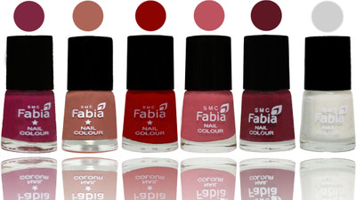 Fabia Nail Polish Matte Look Attractive Your Nails Dark Magenta-Coral-Red-Coral Pink -Jam-White(Pack of 6)
Fabia Nail Polish Matte Look Attractive Your Nails Dark Magenta-Coral-Red-Coral Pink -Jam-White(Pack of 6)