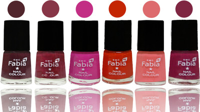 Fabia Nail Polish Matte Look Attractive Your Nails Wine-Wine Red-Pink Pink-Fire Orange-Baby Pink-Dark Magenta(Pack of 6)
Fabia Nail Polish Matte Look Attractive Your Nails Wine-Wine Red-Pink Pink-Fire Orange-Baby Pink-Dark Magenta(Pack of 6)