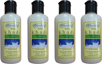 Khadi Rishikesh Herbal Milk Protein Shampoo(840 ml)