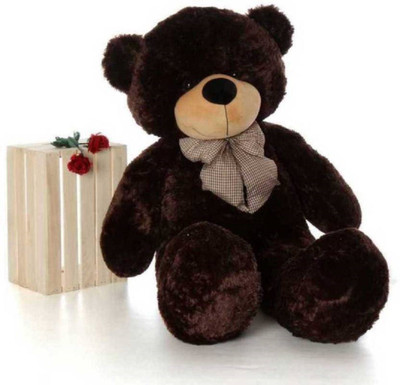 TAS AVS 4 Feet Stuffed Spongy Huggable Cute Teddy Bear Birthday Gifts Girls Lovable Special Gift High Quality (Chocolate Color) - 122 cm (Chocolate) - 122 cm(Brown)
TAS AVS 4 Feet Stuffed Spongy Huggable Cute Teddy Bear Birthday Gifts Girls Lovable Special Gift High Quality (Chocolate Color) - 122 cm (Chocolate) - 122 cm(Brown)