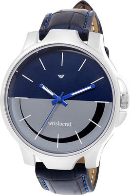 Wristocrat WCM16 Smiley Dial With Genuine Leather Strap Watch - For Boys