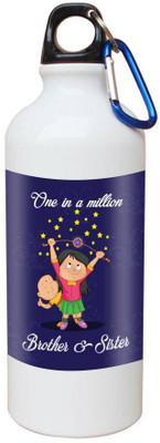 SKY TRENDS Printed Shipper Bottle for Brother||Sister for Rakshabandhan, Anniversary, Birthday 600 ml Sipper(Pack of 1, Multicolor)
SKY TRENDS Printed Shipper Bottle for Brother||Sister for Rakshabandhan, Anniversary, Birthday 600 ml Sipper(Pack of 1, Multicolor)