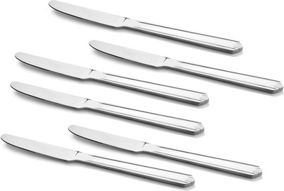 Koko New Sigma Stainless Steel Table Knife Set(Pack of 6)