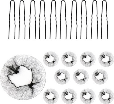 shiviksha hair accessories (juda net+juda pins) pack of 22 Hair Accessory Set(Black)
shiviksha hair accessories (juda net+juda pins) pack of 22 Hair Accessory Set(Black)