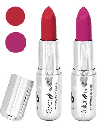 Color Fever Long last soft shine lipstick A183(red-dark purple, 8 g)