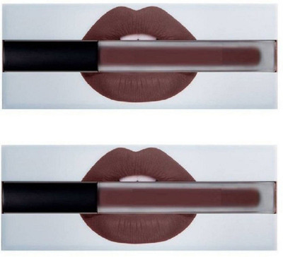 Gabbu Liquid Matte & Brownish Mauve(pack of 2)(NA, 12 ml)