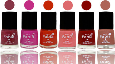 Fabia Nail Polish Matte Look Attractive Your Nails Wine Red-Pink Pink-Fire Orange-Baby Pink-Bold Red-Coral(Pack of 6)
Fabia Nail Polish Matte Look Attractive Your Nails Wine Red-Pink Pink-Fire Orange-Baby Pink-Bold Red-Coral(Pack of 6)