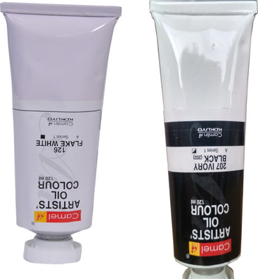 Camlin IVORY BLACK AND FLAKE WHITE 120 ML TUBE SERIES 1(Set of 2, IVORY BLACK, FLAKE WHITE)
Camlin IVORY BLACK AND FLAKE WHITE 120 ML TUBE SERIES 1(Set of 2, IVORY BLACK, FLAKE WHITE)