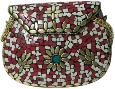 AR Greats Women Casual Multicolor Metal Sling Bag 
AR Greats Women Casual Multicolor Metal Sling Bag