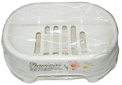 Premsons Soap Dish For Bathroom , Toilet(White)