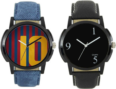 BILMO Perfect Multicolor Leather Strap Combo Pack of 2 Analog BILMO-NLL-346 Watch - For Men
BILMO Perfect Multicolor Leather Strap Combo Pack of 2 Analog BILMO-NLL-346 Watch - For Men