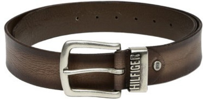 Tommy Hilfiger Men Casual Brown Genuine Leather Belt