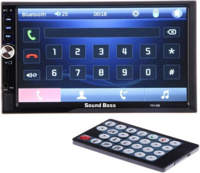 Sound Boss Double Din Bluetooth Car Video Player 7'' HD Touch Screen Stereo Radio FM/MP3/MP4/MP5/Audio/USB/TF/AUX/REAR VIEW CAMERA Connectivity Car Stereo(Double Din)
Sound Boss Double Din Bluetooth Car Video Player 7'' HD Touch Screen Stereo Radio FM/MP3/MP4/MP5/Audio/USB/TF/AUX/REAR VIEW CAMERA Connectivity Car Stereo(Double Din)