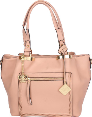 Butterflies Hand-held Bag(Pink)