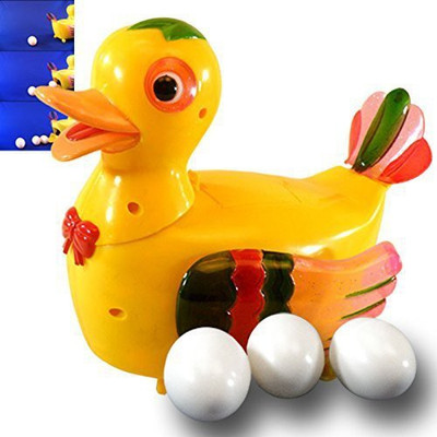 J K INTERNATIONAL Egg Laying Duck Flashing Lights Colorful Funny Toy (Multicolor)(Multicolor)
J K INTERNATIONAL Egg Laying Duck Flashing Lights Colorful Funny Toy (Multicolor)(Multicolor)