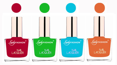 Lady Fashion Ultra High Shine Long Stay Nail Polish Pink,light Green,Sky Blue,Nude(Pack of 4)
Lady Fashion Ultra High Shine Long Stay Nail Polish Pink,light Green,Sky Blue,Nude(Pack of 4)