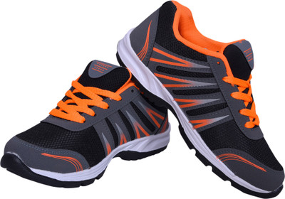 Yanshika footwears Running Shoes For Men(Grey, Orange