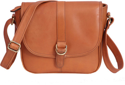 Zakara Women Formal Tan Genuine Leather Sling Bag
Zakara Women Formal Tan Genuine Leather Sling Bag
