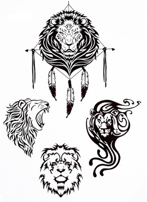 Savii Beautiful Black Big Lion Faces Design(Beautiful Black Big Lion Faces Design)
Savii Beautiful Black Big Lion Faces Design(Beautiful Black Big Lion Faces Design)