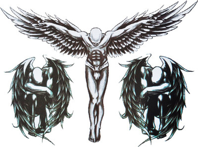 Savii Beautiful Big Black 3 Winged Men Design(Beautiful Big Black 3 Winged Men Design)
Savii Beautiful Big Black 3 Winged Men Design(Beautiful Big Black 3 Winged Men Design)