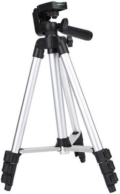 Padraig 3110 Portable & Foldable Camera & Mobile Tripod with Mobile Clip Holder Bracket Fully Flexible Mount Cum Tripod Stand with Three-Dimensional Head & Quick Release Plate Tripod(Silver, Supports Up to 500 g)
Padraig 3110 Portable & Foldable Camera & Mobile Tripod with Mobile Clip Holder Bracket Fully Flexible Mount Cum Tripod Stand with Three-Dimensional Head & Quick Release Plate Tripod(Silver, Supports Up to 500 g)