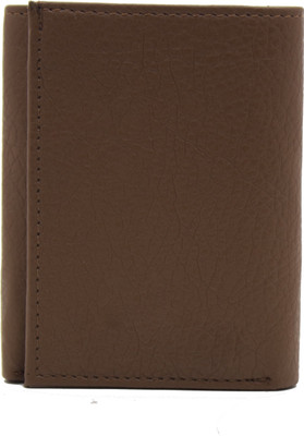 Facinate Men Brown Artificial Leather Wallet(4 Card Slots)