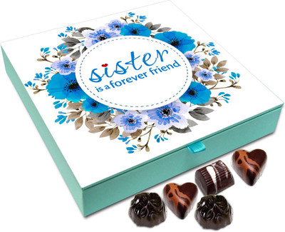 Chocholik Rakshabandhan Gift Box - Sisters Is a Forever Friend - 9pc Truffles(108 g)
Chocholik Rakshabandhan Gift Box - Sisters Is a Forever Friend - 9pc Truffles(108 g)