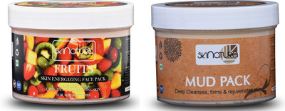 Skinatura Fruits Skin Energizing Face Pack + Mud Pack (Combo of 2 - 400 gm each)(400 g)
Skinatura Fruits Skin Energizing Face Pack + Mud Pack (Combo of 2 - 400 gm each)(400 g)