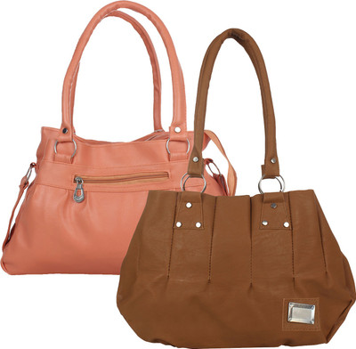 Fillin Cart Shoulder Bag(Brown, Tan)