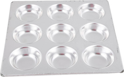Rinkle Trendz Aluminium Muffin Tray - 9 Cups - Cup Cupcake/Muffin Mould(Pack of 1)
Rinkle Trendz Aluminium Muffin Tray - 9 Cups - Cup Cupcake/Muffin Mould(Pack of 1)