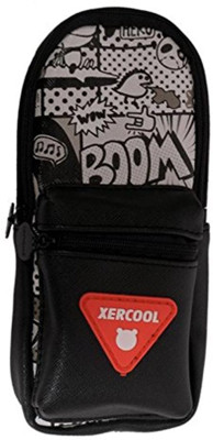 PeppyBasket pencil pouch back pack pencil pouch Art Artificial Leather Pencil Box(Set of 1, Black)
PeppyBasket pencil pouch back pack pencil pouch Art Artificial Leather Pencil Box(Set of 1, Black)