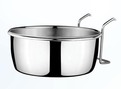 HM Steels HMSTEELS PET DOG BOWL Stainless Steel Coop Cup with Wire Hange 600 ML (12 CM) Round Stainless Steel Pet Bowl(600 ml Grey)
HM Steels HMSTEELS PET DOG BOWL Stainless Steel Coop Cup with Wire Hange 600 ML (12 CM) Round Stainless Steel Pet Bowl(600 ml Grey)
