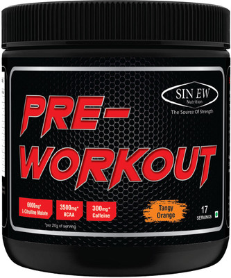 Sinew Nutrition Pre-workout 350g / 46 Serving (Tangy Orange) BCAA(350 g, Tangy Orange)
Sinew Nutrition Pre-workout 350g / 46 Serving (Tangy Orange) BCAA(350 g, Tangy Orange)