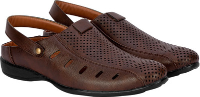 Namah Men Brown Sandals