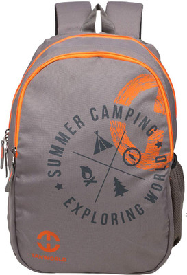 Tanworld Twbp02-Orange Backpack(Grey, 12 inch)