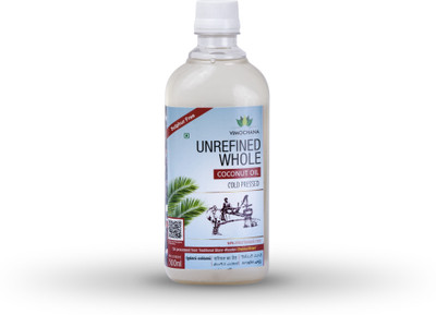 vimochana Cold Pressed Edible Coconut Oil Coconut Oil Plastic Bottle(500 ml)