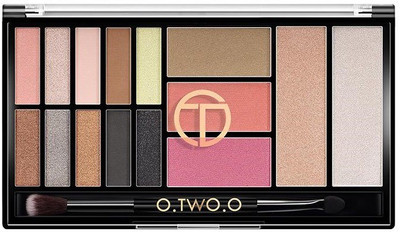 O.TWO.O 6052 : Makeup Palette 4 In 1 Shadow, Blush, Highlighter, Contour Palette - Waterproof, Long Lasting, Non-Smudging, Non-Flaking, Weightless 56.5 g(6052A03)
O.TWO.O 6052 : Makeup Palette 4 In 1 Shadow, Blush, Highlighter, Contour Palette - Waterproof, Long Lasting, Non-Smudging, Non-Flaking, Weightless 56.5 g(6052A03)