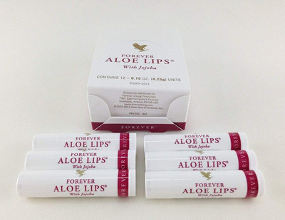 Forever aloe lip balm set of 6 aloe vera and jojoba(25.50 g)