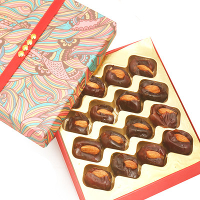 Ghasitaram Gifts Dryfruits- Pink Print Premium Dates with Almonds Box Almonds(500 g, Vacuum Pack)
Ghasitaram Gifts Dryfruits- Pink Print Premium Dates with Almonds Box Almonds(500 g, Vacuum Pack)