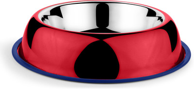 HM Steels HMSTEELS Stainless steel Pet Dog feeding Bowl Belly Shape Red Color Anti skid 2 bowls set 3000ML With Side Cut Round Stainless Steel Pet Bowl(3000 ml Red)
HM Steels HMSTEELS Stainless steel Pet Dog feeding Bowl Belly Shape Red Color Anti skid 2 bowls set 3000ML With Side Cut Round Stainless Steel Pet Bowl(3000 ml Red)